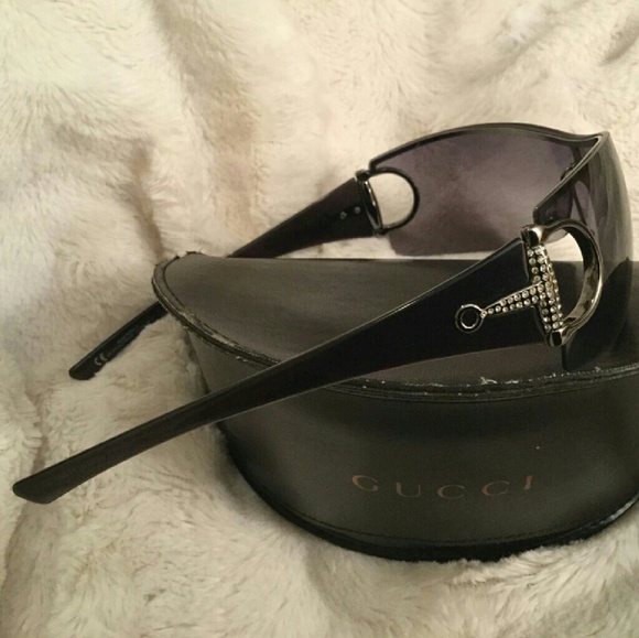 Gucci Blinged Out 'Bit' Sunglasses - Picture 6 of 8